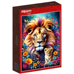 Alipson Puzzle - Legpuzzel - Lions - Maternal Love Collection - 1000 stukjes