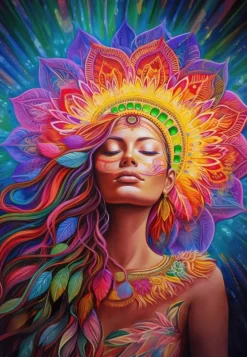 Alipson Puzzle - Legpuzzel - Rainbow Shaman - 1000 stukjes