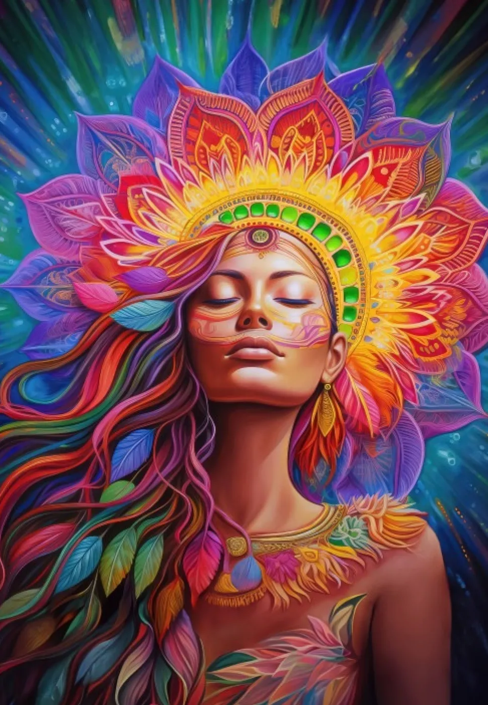 Alipson Puzzle - Legpuzzel - Rainbow Shaman - 1000 stukjes