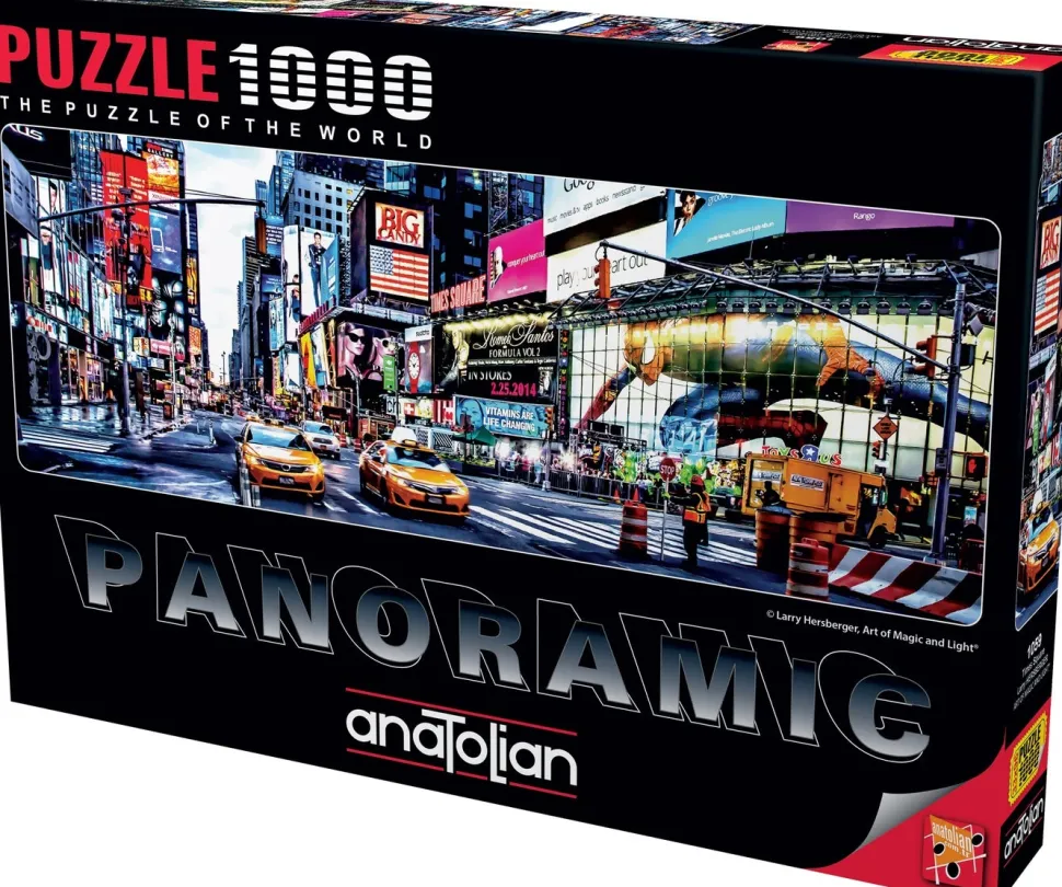 Anatolian - Panorama Legpuzzel - Times Square - 1000- stukjes