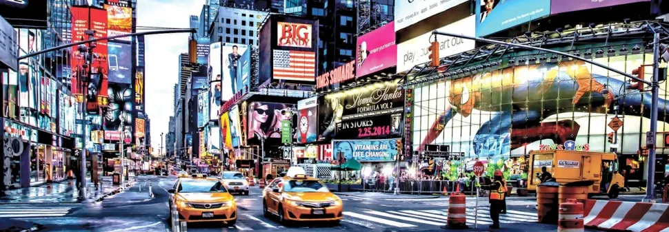 Anatolian - Panorama Legpuzzel - Times Square - 1000- stukjes