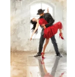 Art Puzzle - Legpuzzel - De Dans met Passie - 1000 stukjes