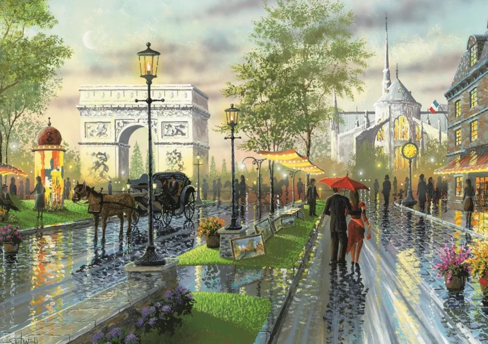 Art Puzzle - Legpuzzel - Spring Walk - 1000 stukjes