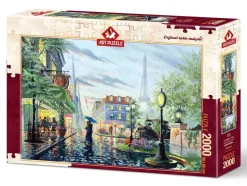 Art Puzzle - Legpuzzel - Summer Rain, Parijs - 2000 stukjes
