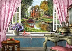 Art Puzzle - Legpuzzel - The Chateau In My Window - 1500 stukjes