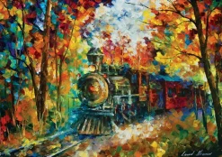 Art Puzzle - Legpuzzel - Train - 500 stukjes