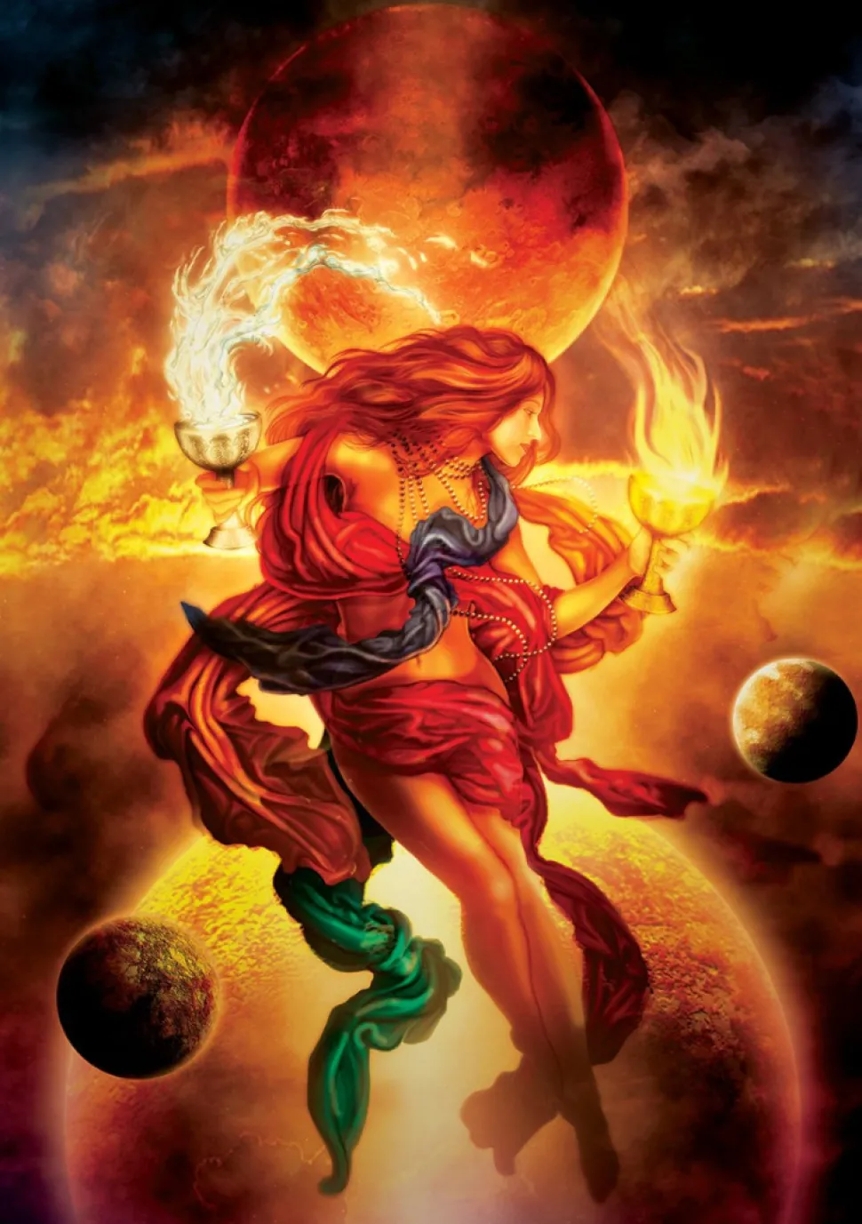 Art Puzzle - Legpuzzel - Water and Fire - 1000 stukjes