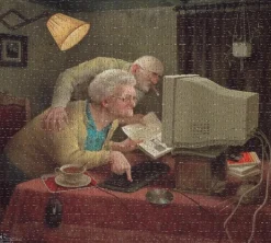 Art Revisited - Legpuzzel - Meegaan Met Je Tijd - 990 stukjes