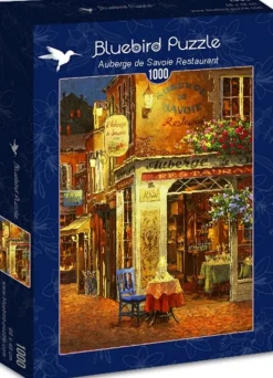 Bluebird - Legpuzzel - Auberge de Savoie Restaurant - 1000 stukjes