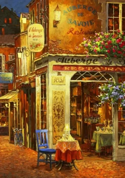 Bluebird - Legpuzzel - Auberge de Savoie Restaurant - 1000 stukjes