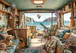 Bluebird - Legpuzzel - Camping Coast - 1000 stukjes