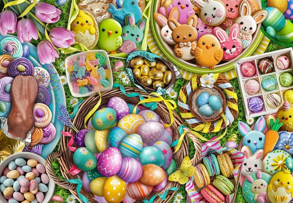 Bluebird - Legpuzzel - Easter Treats - 1000 stukjes