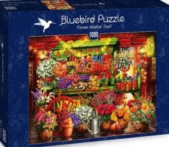 Bluebird - Legpuzzel - Flower Market Stall - 1000 stukjes