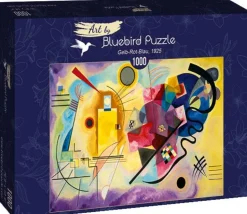 Bluebird - Legpuzzel - Geel-Rood-Blauw - 1000 stukjes