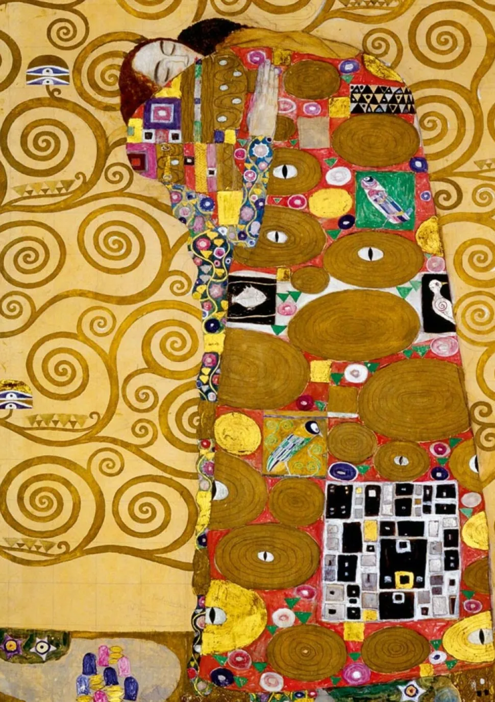 Bluebird - Legpuzzel - Gustave Klimt - Fulfilment, 1905 - 1000 stukjes