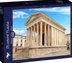 Bluebird - Legpuzzel - Het Vierkante Huis, Nîmes, Frankrijk - 1000 stukjes