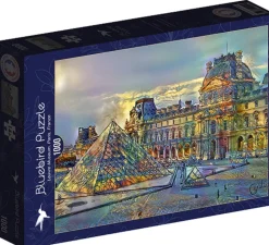 Bluebird - Legpuzzel - Louvre Museum, Parijs, Frankrijk - 1000 stukjes