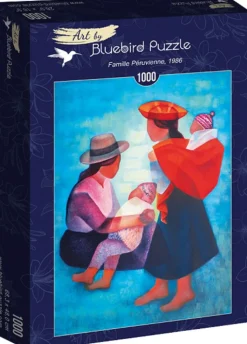 Bluebird - Legpuzzel - Peruaanse Familie, 1986 - 1000 stukjes