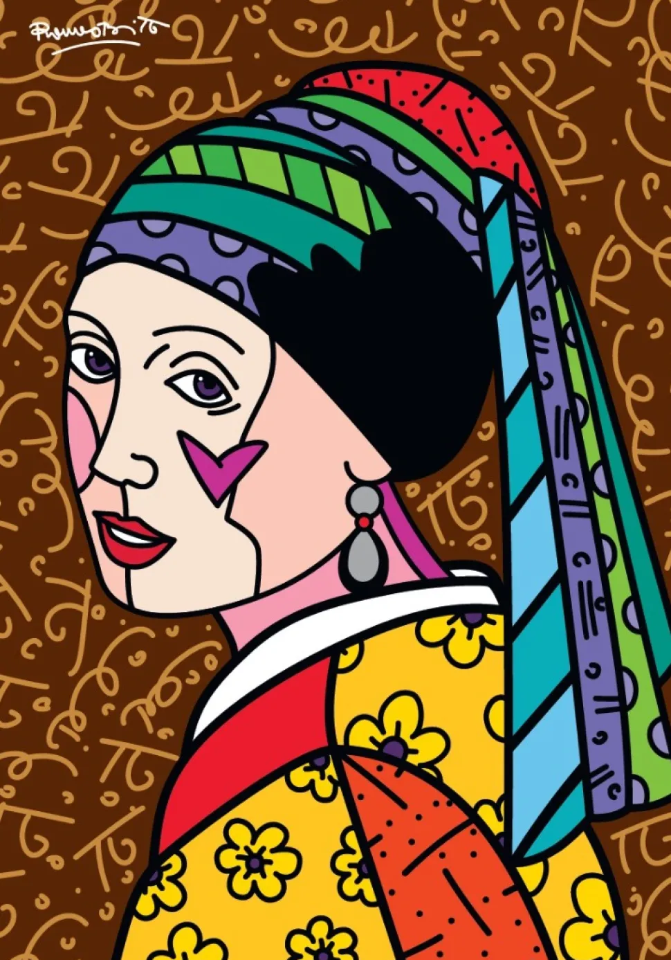 Bluebird - Legpuzzel - Romero Britto - Dutch Icon - 1500 stukjes