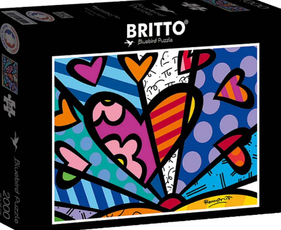 Bluebird - Legpuzzel - Romero Britto - Sunset - 2000 stukjes