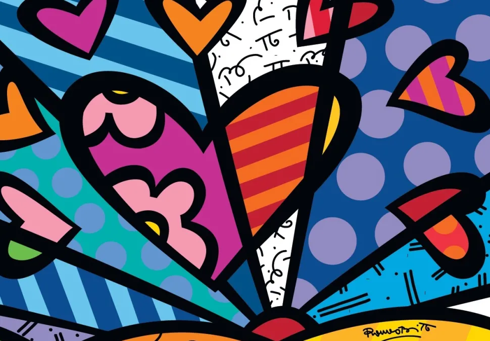 Bluebird - Legpuzzel - Romero Britto - Sunset - 2000 stukjes