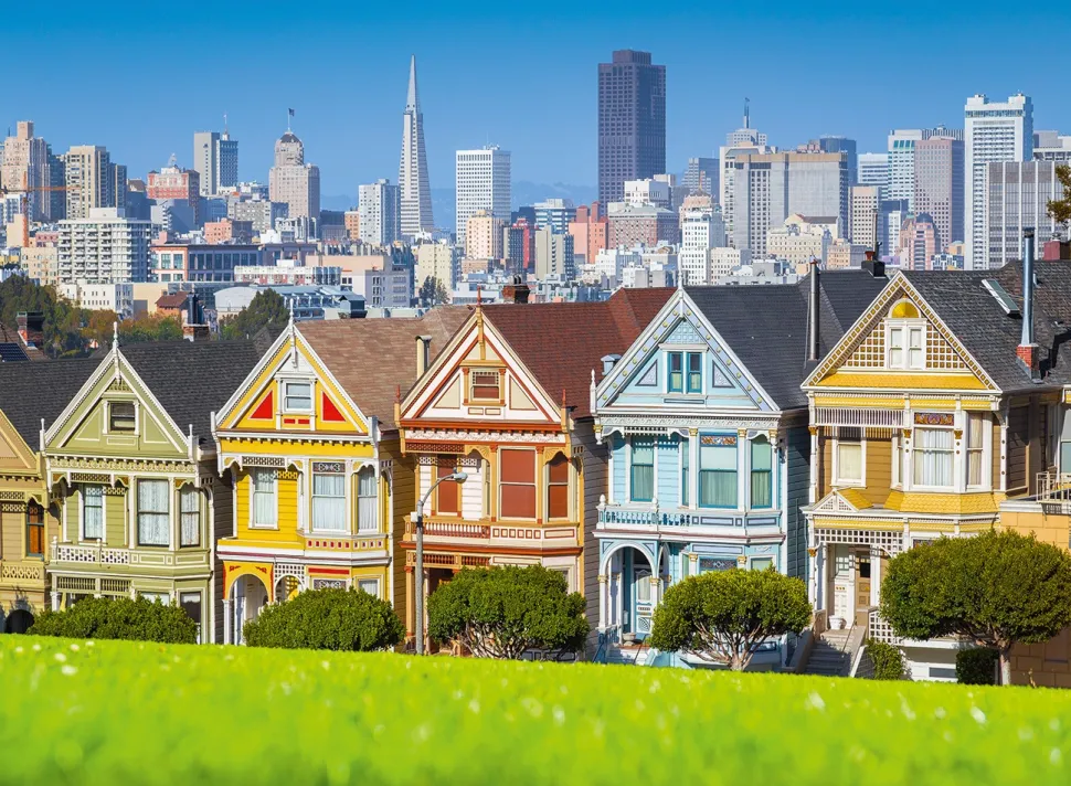 Bluebird - Legpuzzel - San Francisco, Geverfde Dames - 3000 stukjes