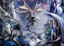 Bluebird - Legpuzzel - Silver Dragon Collage - 1500 stukjes