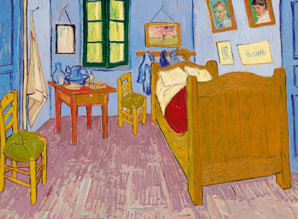 Bluebird - Legpuzzel - Slaapkamer in Arles, 1888 - 3000 stukjes