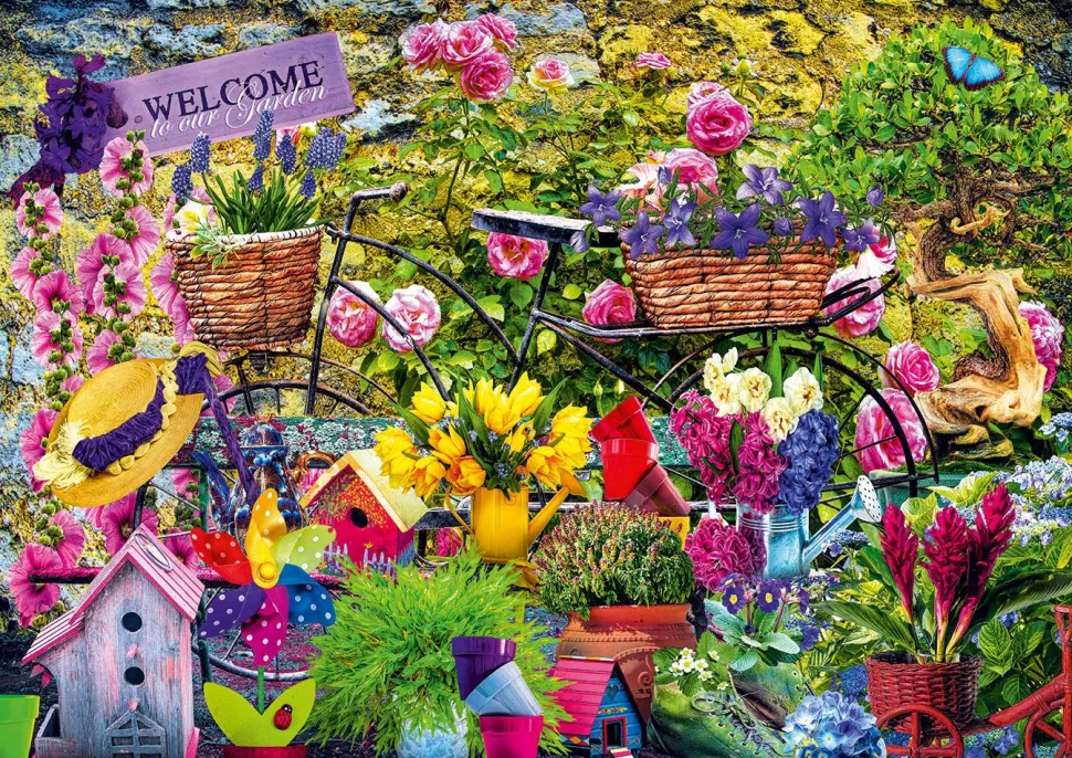Bluebird - Legpuzzel - Welcome to Our Garden - 1000 stukjes