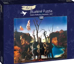 Bluebird - Legpuzzel - Zwanen die Olifanten Reflecteren - 1000 stukjes