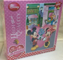 Clementoni - Legpuzzel - I Love Minnie, Hart - 260 stukjes