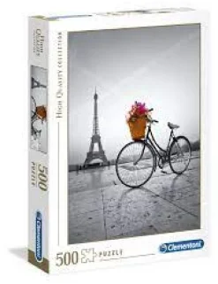 Clementoni - Legpuzzel - Romantic Promenade in Paris - 500 stukjes
