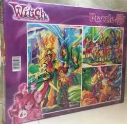 Clementoni - Legpuzzel - Witch (3x200) - 3 x 200 stukjes