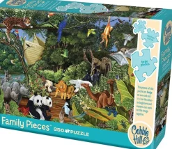 Cobble Hill - Familielegpuzzel - Noah's Verzameling - 350 stukjes 3 maten