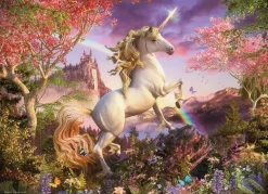 Cobble Hill - Familielegpuzzel - Realm of the Unicorn - 350 stukjes 3 maten