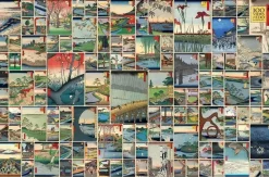 Cobble Hill - Legpuzzel - 100 Famous Views of Edo - 2000 stukjes