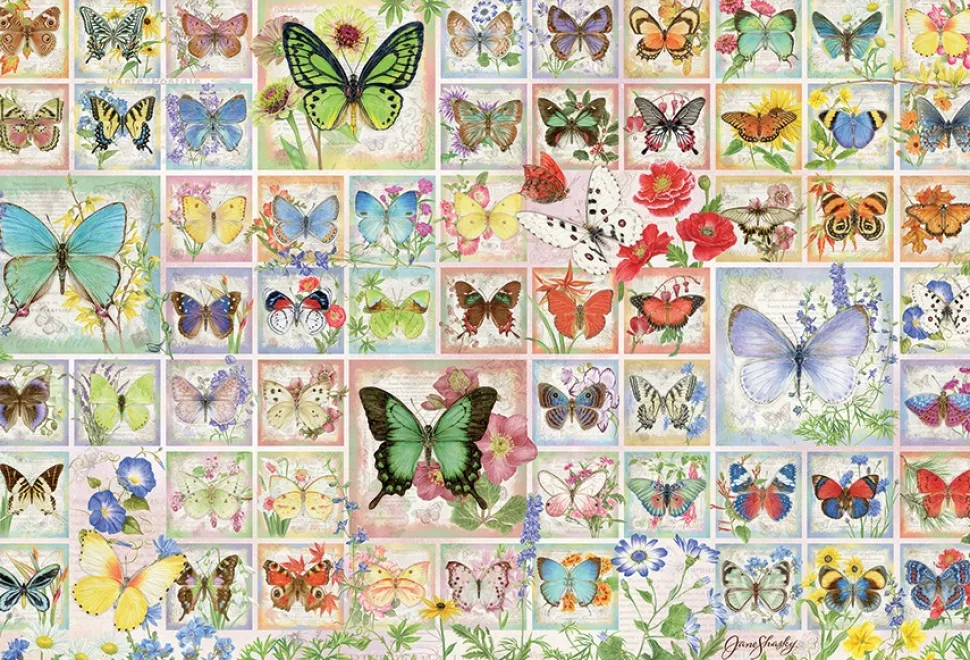 Cobble Hill - Legpuzzel - Butterflies and Blossoms - 2000 stukjes