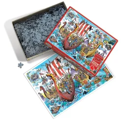 Cobble Hill - Legpuzzel - Doodle Town - Viking Voyage - 1000 stukjes