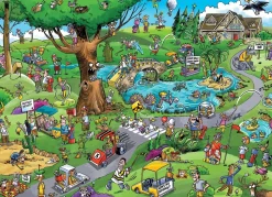 Cobble Hill - Legpuzzel - Doodle Town - Par For the Course - 1000 stukjes