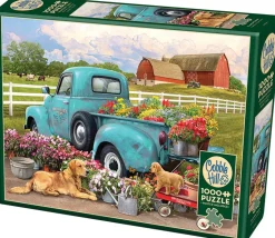 Cobble Hill - Legpuzzel - Flower Truck - 1000 stukjes