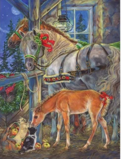 Cobble Hill - Legpuzzel - Holiday Horsies - 275 XL stukjes
