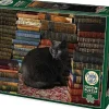 Cobble Hill - Legpuzzel - Library Cat - 1000 stukjes