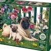 Cobble Hill - Legpuzzel - Pug Family - 1000 stukjes