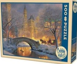 Cobble Hill - Legpuzzel - Winter in the Park - 500 XL stukjes