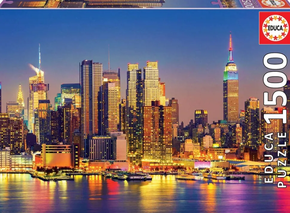 Educa - Legpuzzel - Avond in Manhattan - 1500 stukjes