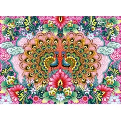 Educa - Legpuzzel - Bengaalse Pauwen - 1500 stukjes