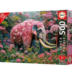 Educa - Legpuzzel - Bloemen Olifant - 500XL stukjes