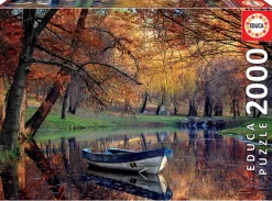 Educa - Legpuzzel - Boot Op Het Meer - 2000 stukjes