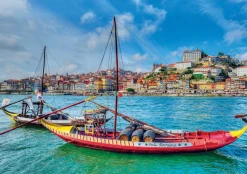 Educa - Legpuzzel - Boten Voor de Kust van Porto - 1000 stukjes