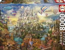 Educa - Legpuzzel - Droomstad - 8000 stukjes